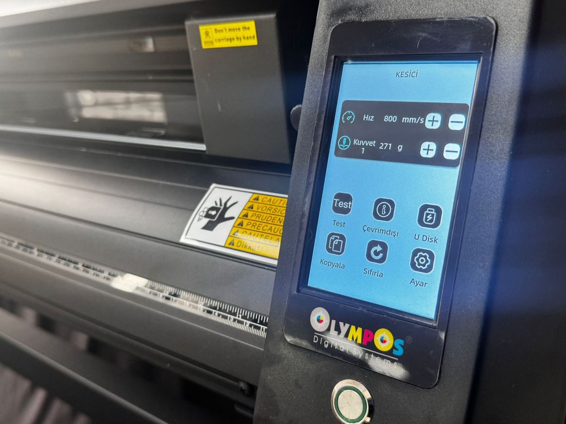 Olympos PPF Plotter Makine
